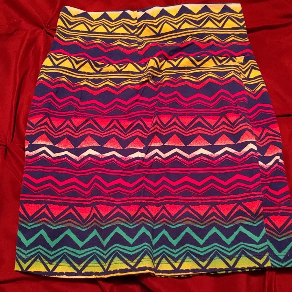 Super Fun Colorful F21 Mini Skirt
